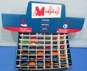 1960's Corvettes & Cooper Fords ~ Diecast Sport Cars ~ Store Display Box of 36 - Picture 1 of 9