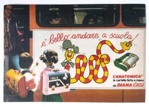 Pubblicita' Cartella Scuola Zaino L'Anatomica Diana Elite Advertising 1982 (T7) - Picture 1 of 1