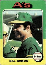 SAL BANDO 1975 Topps #380 BUY ANY 2 ITEMS FOR 50% OFF   B220R4S3P68