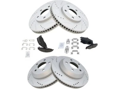 Kit de pastillas de freno y rotor delantero y trasero para Chevrolet Camaro 1998-2002 81883PR Foto 1 de 2