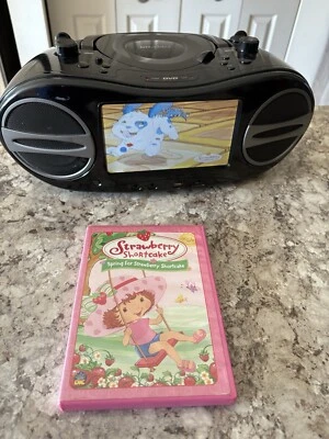 Go Video Portable Boombox Music and Movie System 7" LCD Display BD707B-See Desc. - Image 1 of 4