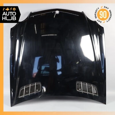 03-08 Conjunto de panel de cubierta de capó negro OEM Mercedes R230 SL550 SL500 SL55 AMG Foto 1 de 4