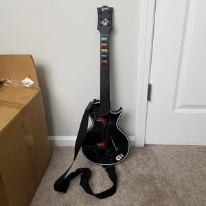 PS3 Les Paul Wireless Guitar Hero Controller Strap PlayStation 3 - NO DONGLE - Picture 1 of 5