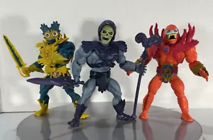 SKELETOR + Lords of Power MER-MAN & BEASTMAN (Power-Con Exclusives) MotU Origins - Picture 1 of 7
