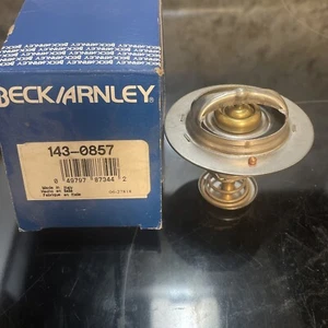 Beck Arnley 143-0857 Thermostat For 06-10 Hyundai Kia Optima Rondo Santa Fe - Picture 1 of 3