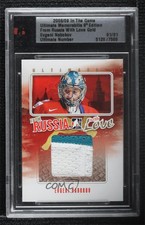 2008-09 ITG Ultimate Memorabilia 9th Edition Gold 1/1 Evgeni Nabokov