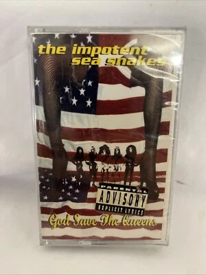The Impotent Sea Snakes God Save The Queens SEALED 1995 Cassette Tape Punk Rock - Image 1 of 3