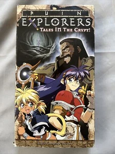 1995 Ruin Explorers Anime VHS - Tales In The Crypt - Manga - Foto 1 di 6