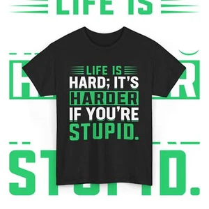 Humorous Graphic Rude Sarcastic Graphic Novelty Offensive Funny T Shirt Life - Picture 1 of 3