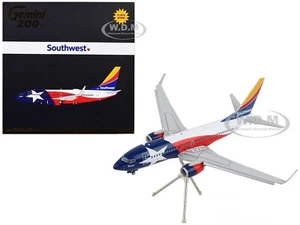 BOEING 737-700 AIRCRAFT W/FLAPS DOWN "SOUTHWEST" 1/200 BY GEMINIJETS G2SWA1009F - Picture 1 of 4
