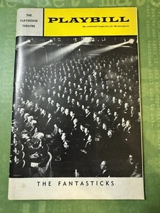 Jan. 1967 - Playhouse Theatre Showcard - The Fantasticks Playbill - Picture 1 of 6