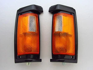86 - 89 for NISSAN NAVARA D21 PICKUP UTE BLACK CORNER LIGHT SIGNAL INDICATOR - Picture 1 of 3