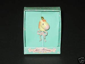 PRECIOUS MOMENTS "RIDIN HIGH FOR THE HOLIDAYS" ORNAMENT - Picture 1 of 1