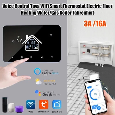 Tuya WLAN Smart Thermostat Raumthermostat Heizungssteuerung Fußbodenheizung - Bild 1 von 4