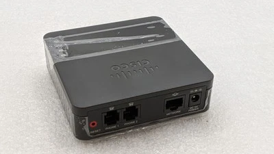 Adaptador de teléfono analógico Cisco ATA 190 - SIN SUMINISTRO DE AC - ENVÍO GRATUITO Foto 1 de 4