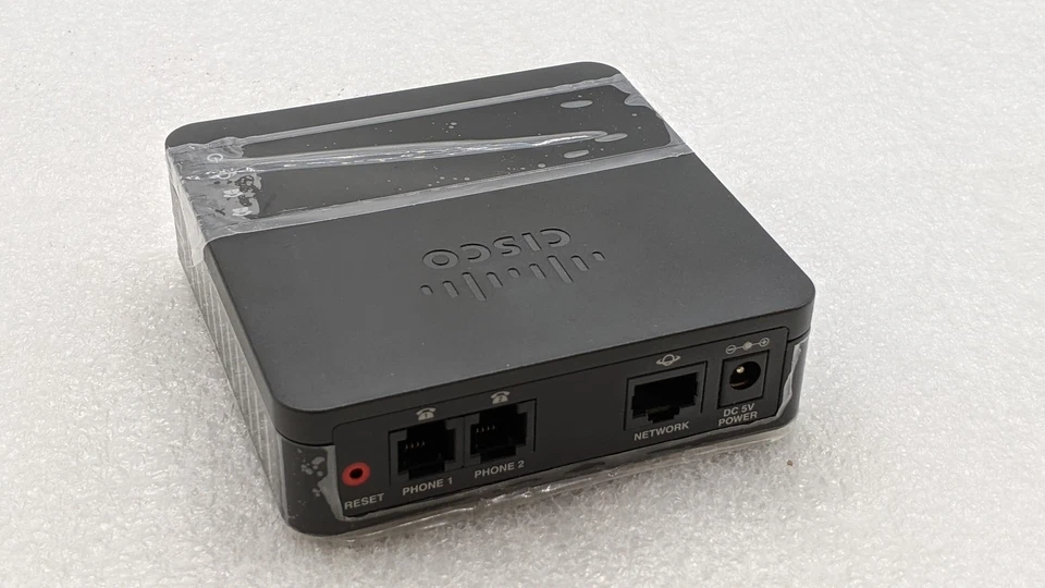 Cisco ATA 190 Analog Telephone Adapter - NO AC SUPPLY - FREE SHIPPING - Image 1 of 4