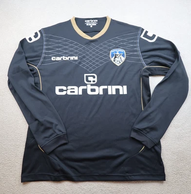 Oldham Athletic Football Shirt Large Black Home Kit Carbrini 2011 2012 Jersey - Image 1 of 4