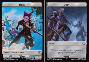 1x - HERO \\ COPY TOKEN (03/01) - Final Fantasy - NM MTG - Picture 1 of 1