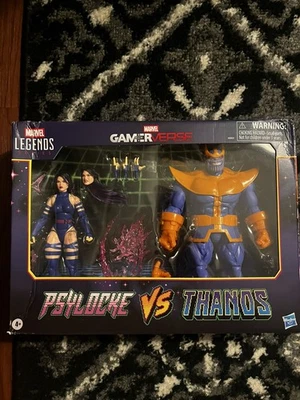 Marvel Legends Series Gamerverse Psylocke vs. Thanos CAIXA DANIFICADA - Imagem 1 de 4