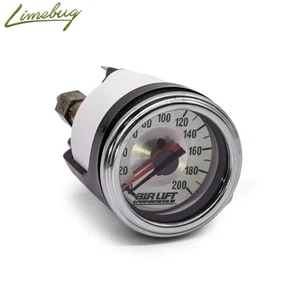 Air Ride Dual Needle Pressure Gauge 200PSI (2-Valve) Airlift Airride - Picture 1 of 1