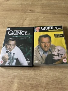 Quincy M.E. Complete Series 1-3 DVD 12 Disc Set Region 2 Fantastic Condition - Picture 1 of 6