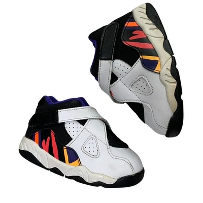 Nike Air ретро (2015) Jordan 8 три торфа кроссовки обувь для мальчиков младенцев размер 5C  - Изображение 1 из 4