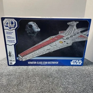 4D Build, Star Wars Deluxe Venator-Class Sternenzerstörer 3D Modellbausatz Neu in OVP - Bild 1 von 8