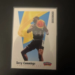 1991-92 Skybox Basketball Card #255 Terry Cummings San Antonio Spurs - Picture 1 of 2