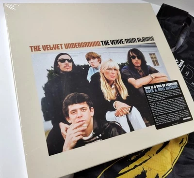The Velvet Underground Verve/MGM 5LP Box Sealed + Official Andy Warhol Tote Bag Foto 1 de 4
