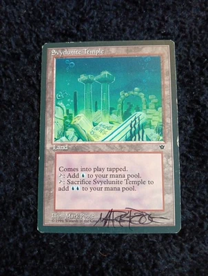 Svyelunite Temple SIGNED Mark Poole Near Mint (B4) - Image 1 of 2