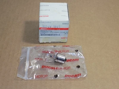 Light Bulb 12V/10W Ducati 748 996 999 Monster Supersport ST4 NEW OEM 800036726 - Image 1 of 2