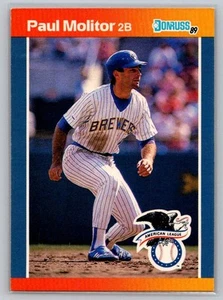 1989 Donruss AL All Star Paul Molitor #3 - Picture 1 of 2