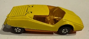 Vintage 1973 MATCHBOX SUPERFAST NO.33 DATSUN 126X YELLOW & ORANGE  - Picture 1 of 8