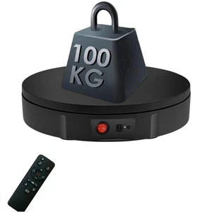 360 Degree Electric Rotating Turntable, 11.8inch / 220Lbs Load,Motorized Rota... - Picture 1 of 9