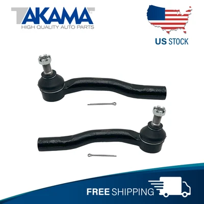 Par de extremos de barra de amarre exterior delantero de 2 piezas para Toyota Corolla iM Prius V Scion iM xB Foto 1 de 4