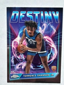 2024-25 Topps Chrome - Terrence Shannon Jr Destiny Insert #D-19 - Picture 1 of 2