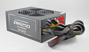 ZALMAN ZM1250-Platinum 1250W 80 Plus ATX Modular Switching Power Supply - Picture 1 of 10