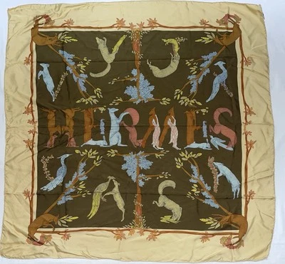 Foulard Hermès Paris 100% seta - Imagen 1 de 4