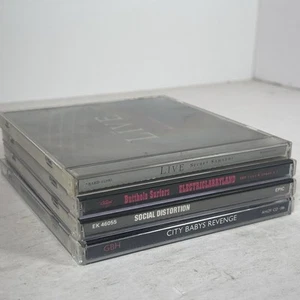 4 CD Punk Alternative CD Lot Butthole Surfers Social Distortion LIVE GBH - Picture 1 of 7