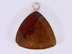Agate Pendant Sterling Silver Ladies Stunning 925 6.3g ST34 - Picture 1 of 3