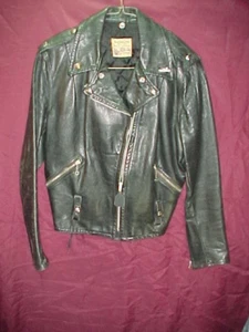 Orig 1948 BECK NORTHEASTER Genuine HORSEHIDE Womans MOTORCYCLE JACKET - Picture 1 of 6