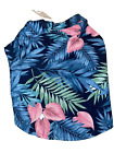 Pet Summer Hawaii Style Dog Cat Pet Clothes T Shirt Beach Style Size M NWT