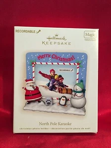 Hallmark Ornament 2009 North Pole Karaoke W/ Sound 21-55 - Picture 1 of 2