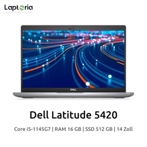 Dell Latitude 5420 Core i5-1145G7 Iris (R) Xe 16GB 512GB 14`` FHD Touch - Afbeelding 1 van 2