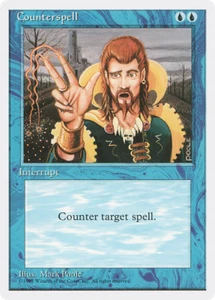 Counterspell X (1) MTG 4th Edition Excellent /Near Mint - 4RCards - Picture 1 of 1