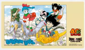 Alfombra de Juego DRAGON BALL SUPER Daima Fusion World 40 Aniversario - Nueva - Imagen 1 de 1