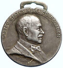 1930 US ÉTATS-UNIS STEEL CORPORATION 25 ANS DE SERVICE médaille d'argent i98126