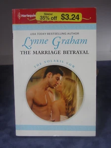 The Marriage Betrayal,(The Volakis Vow) by Lynne Graham, #3005 PB,2011 6053 - Imagen 1 de 3