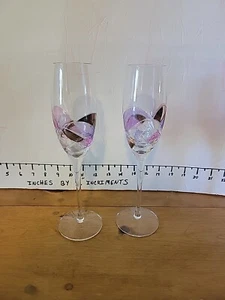 Artland Helios Mosaic Stain Champagne Flute - Set of 2 - 10 3/8 in - Picture 1 of 15