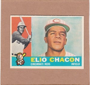 1960 Topps High # Elio Chacon #543 Rookie RC EX-NM SEE SCAN SP
